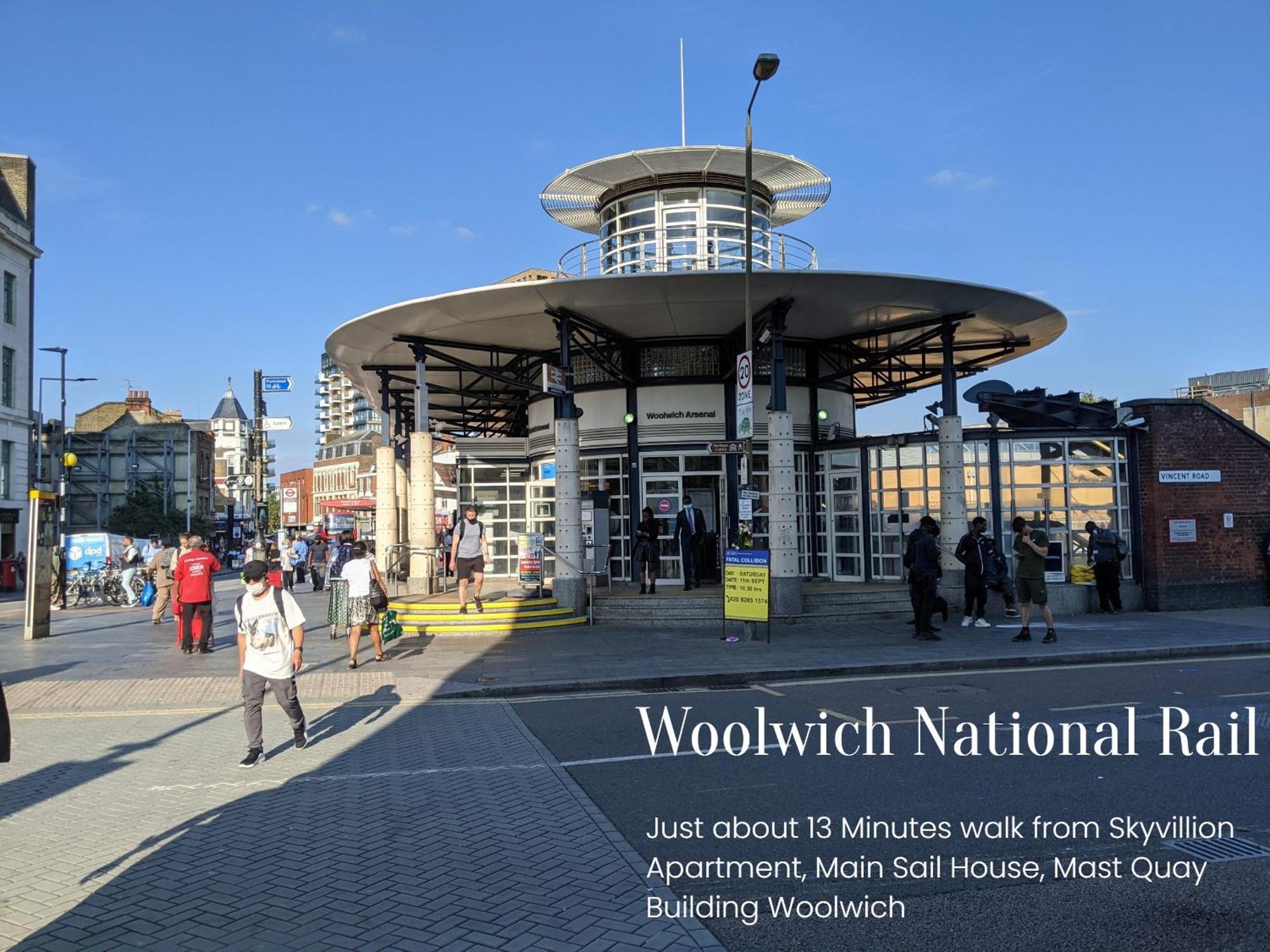 Skyvillion - London River Thames Top Floor Apartments By Woolwich Ferry, Mins To London Excel, O2 Arena , London City Airport With Parking المظهر الخارجي الصورة