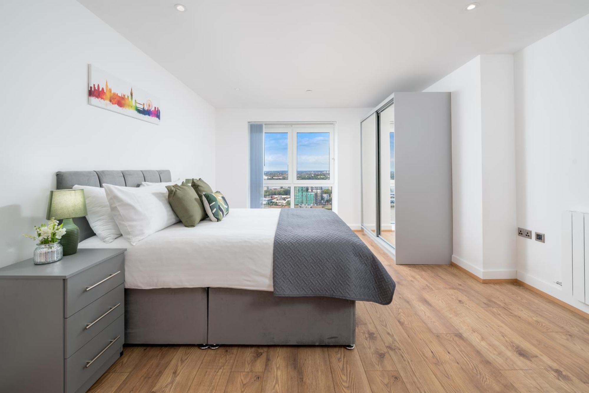 Skyvillion - London River Thames Top Floor Apartments By Woolwich Ferry, Mins To London Excel, O2 Arena , London City Airport With Parking المظهر الخارجي الصورة