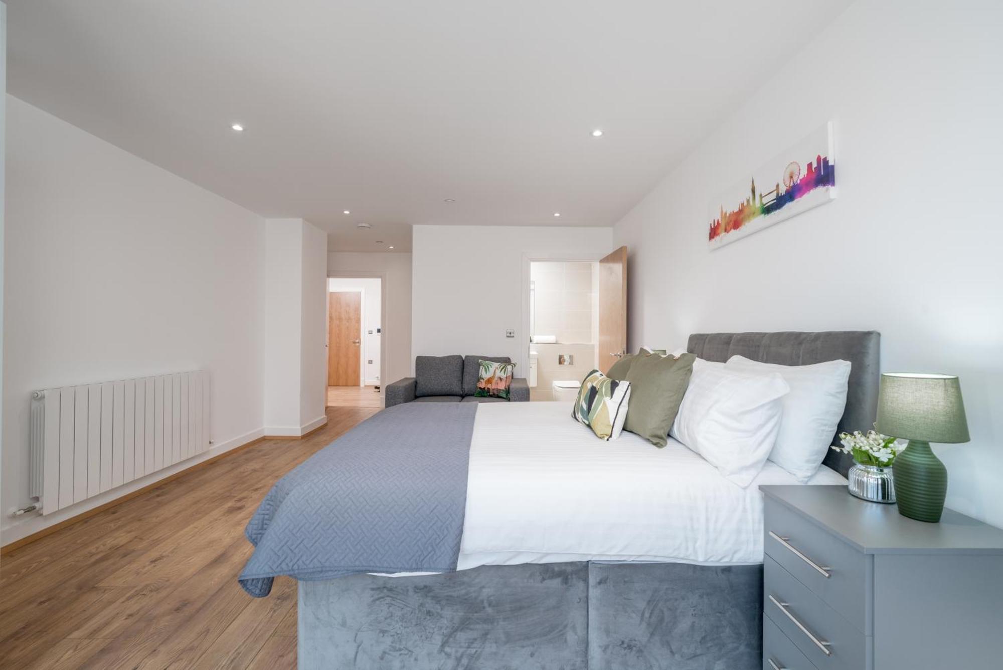 Skyvillion - London River Thames Top Floor Apartments By Woolwich Ferry, Mins To London Excel, O2 Arena , London City Airport With Parking المظهر الخارجي الصورة