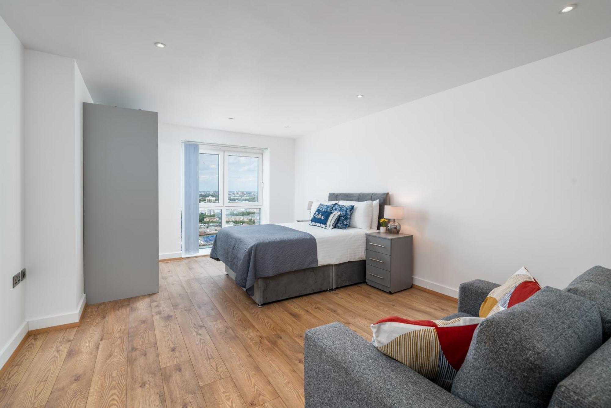 Skyvillion - London River Thames Top Floor Apartments By Woolwich Ferry, Mins To London Excel, O2 Arena , London City Airport With Parking المظهر الخارجي الصورة