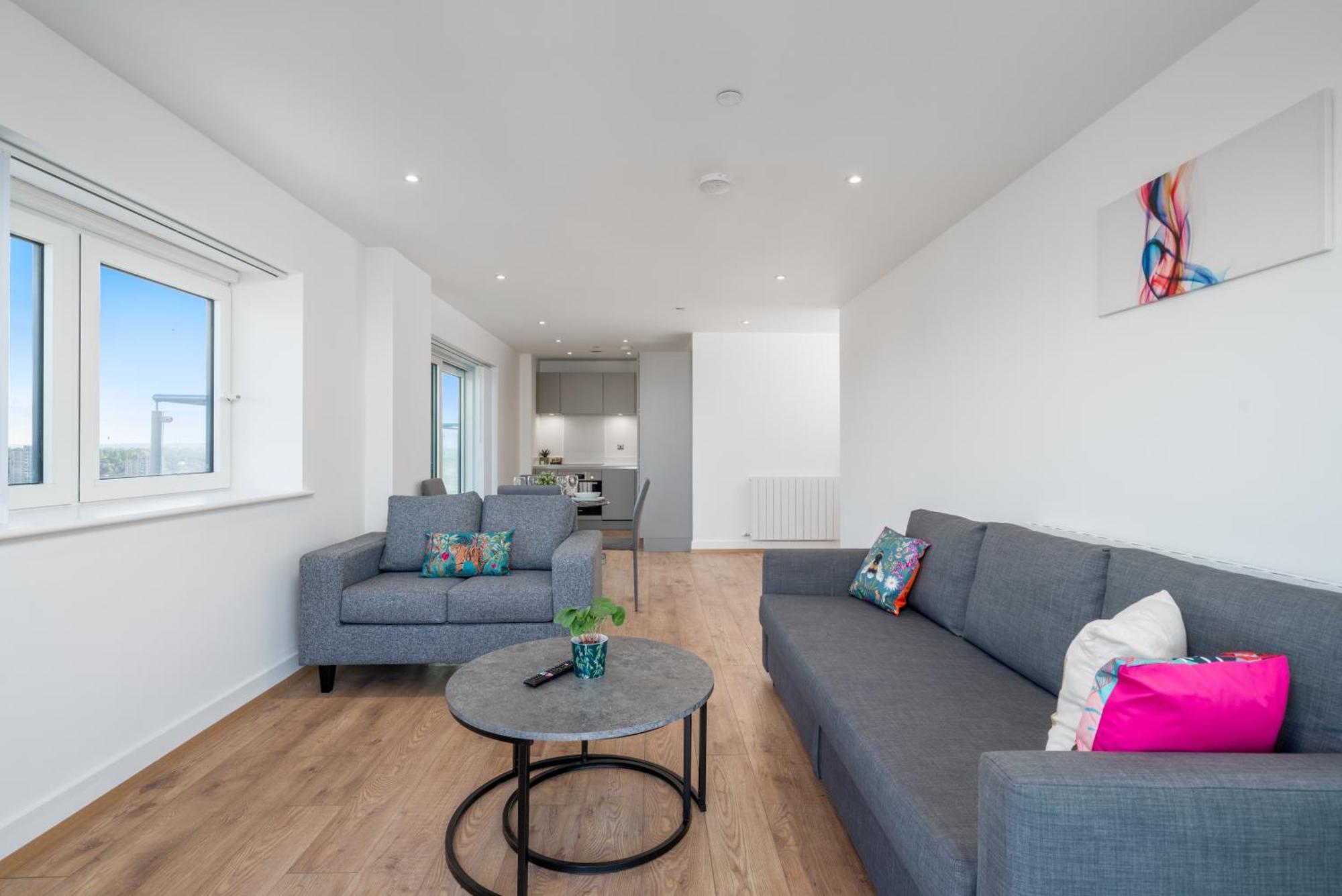 Skyvillion - London River Thames Top Floor Apartments By Woolwich Ferry, Mins To London Excel, O2 Arena , London City Airport With Parking المظهر الخارجي الصورة