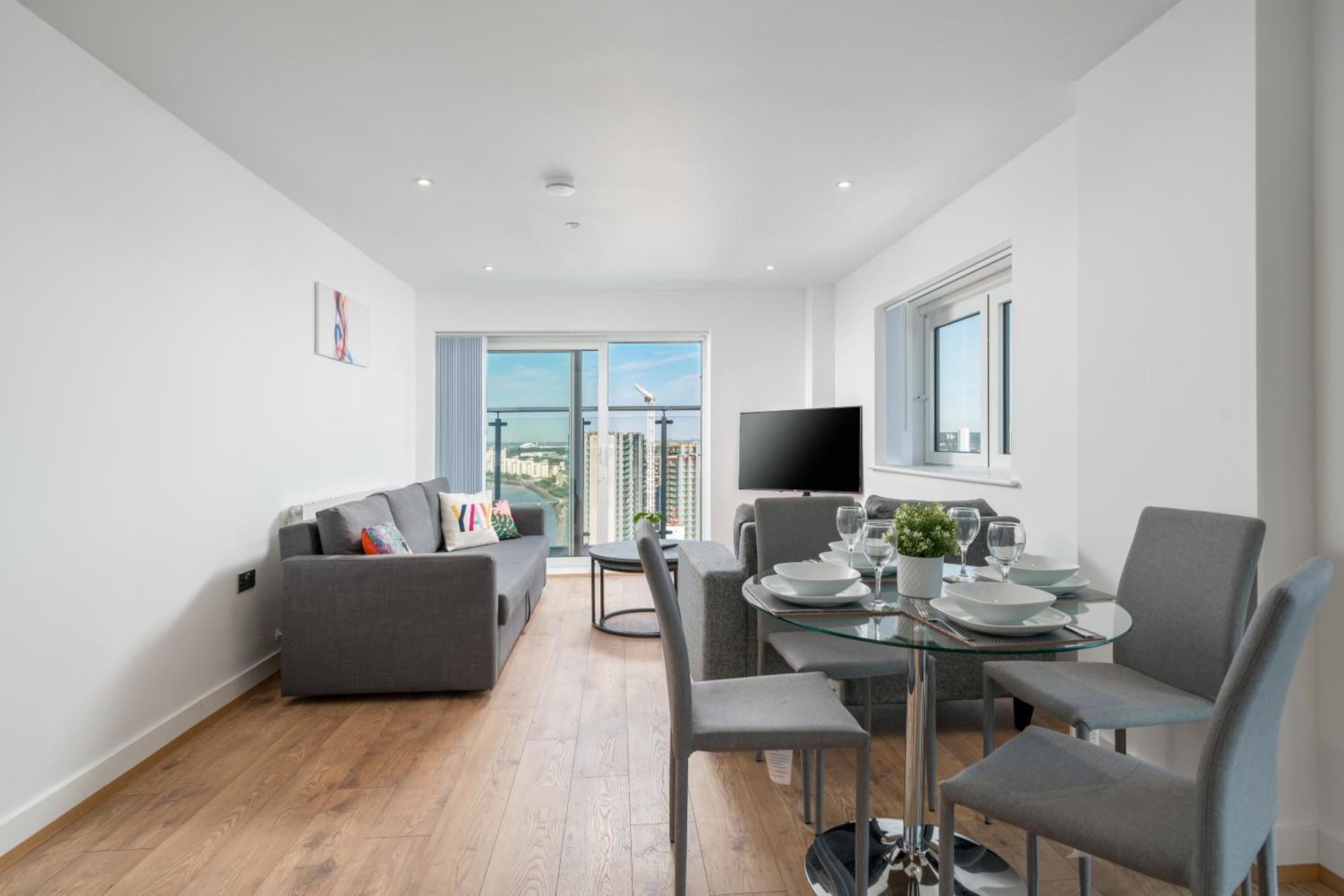 Skyvillion - London River Thames Top Floor Apartments By Woolwich Ferry, Mins To London Excel, O2 Arena , London City Airport With Parking المظهر الخارجي الصورة